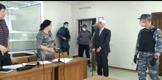 Депутат Якуб Белхороев в зале суда Владикавказа