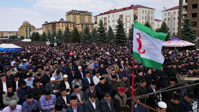 митинг Митинг в Магасе