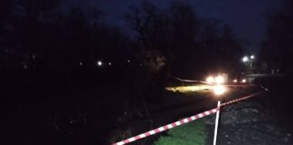 В Сунженском районе из-за дождей обвалилась часть дороги, подтоплены несколько домов