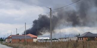 «Проблемы тянутся десятилетиями»: крупная свалка загорелась на границе рядом с трассой «Кавказ» и границей с Чечней в Сунженском районе